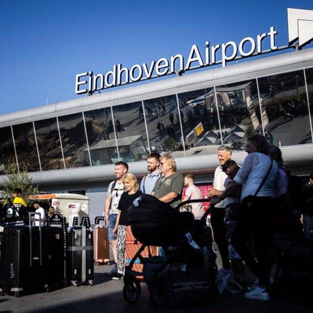 Eindhoven'da uçuşlar durduruldu