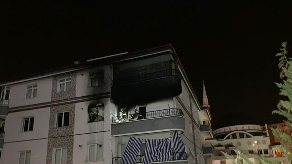 Ankara'da binada patlama: 1 yaralı