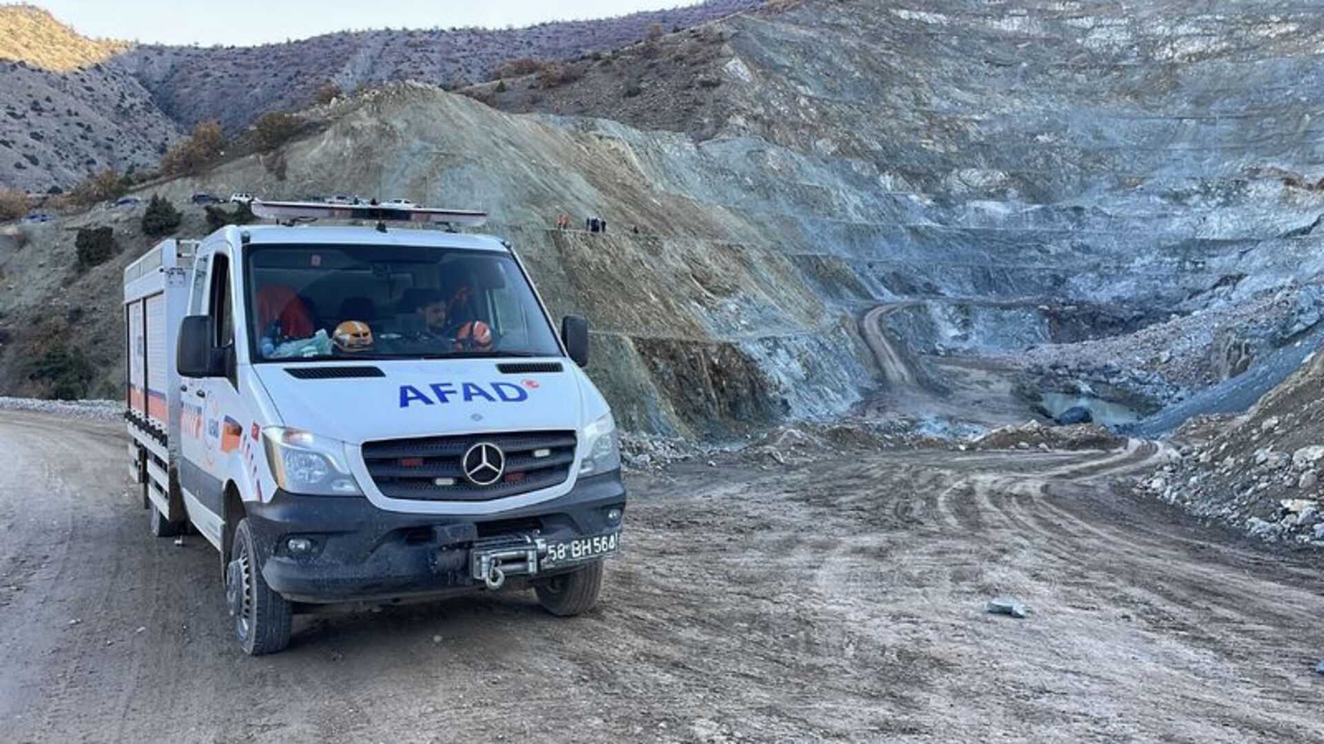 Sivas'ta Maden Göçüğünde 7 Gündür Kayıp Şantiye Müdürü Aranıyor