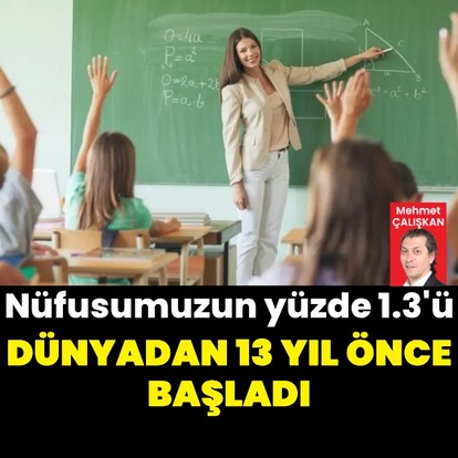 Dünyadan 13 yıl önce başladık