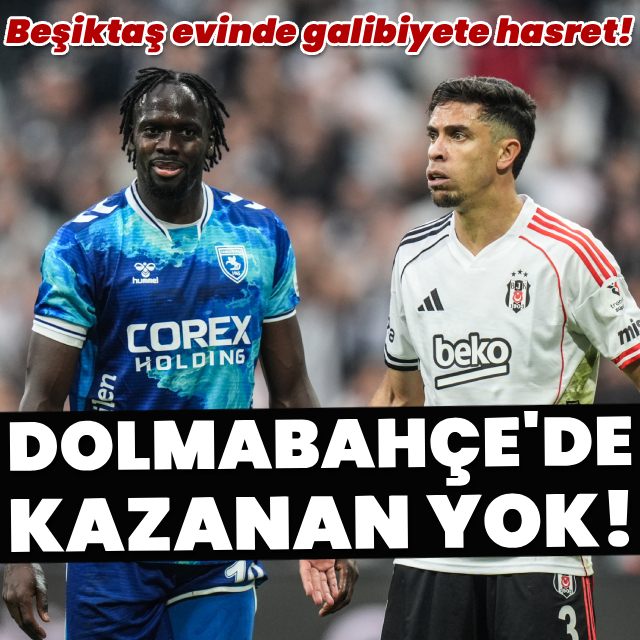 Dolmabahçe'de kazanan çıkmadı!
