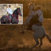 Gezintiye çıkmıştı... At üzerinde feci ölüm!