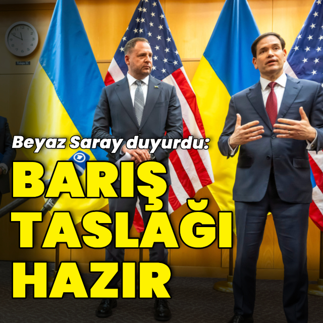 ABD duyurdu: "Barış taslağı" hazır