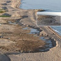 Kamyon kamyon yüklediler... Eşsiz plajı çaldılar!