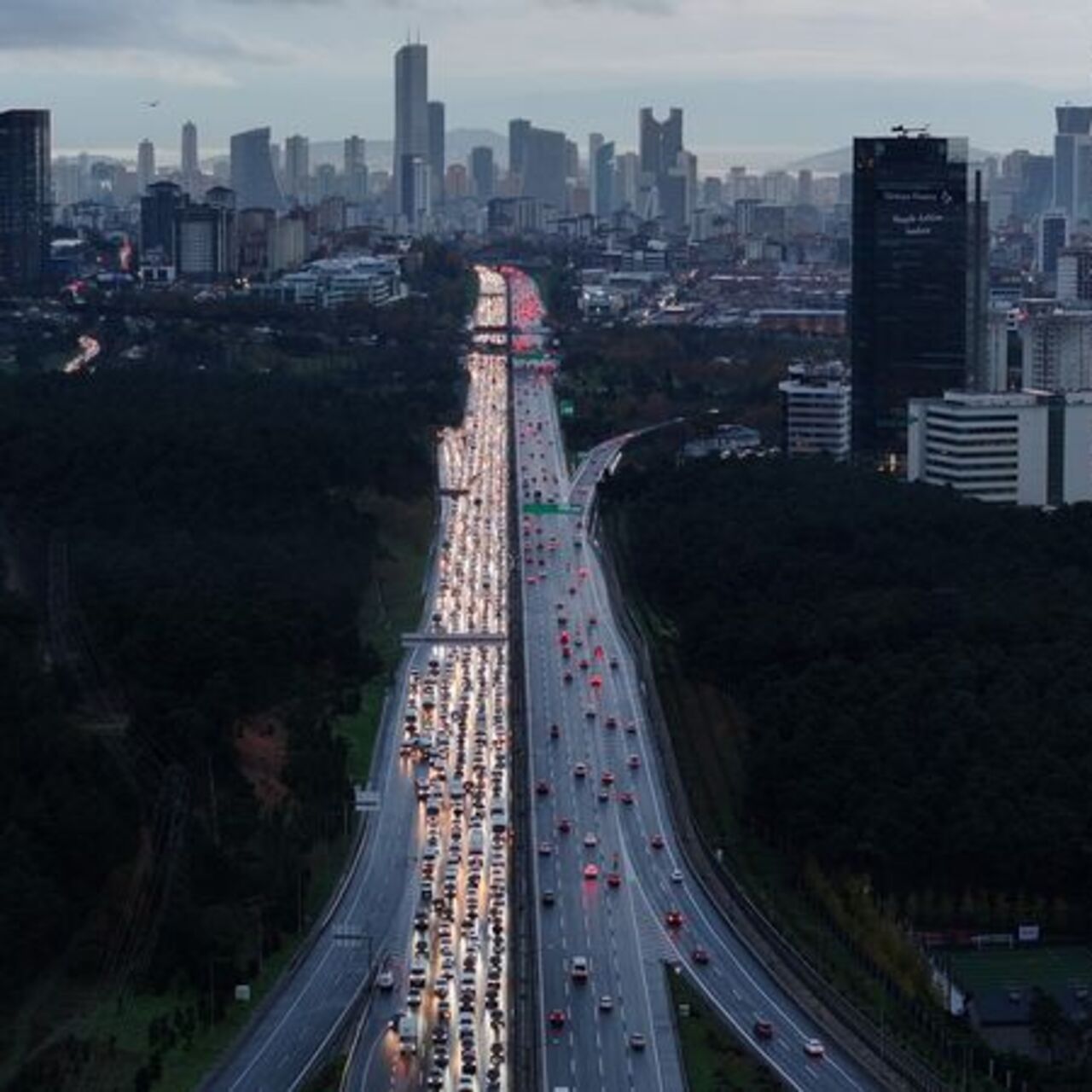 İstanbul'da yüzde 90'lık trafik!
