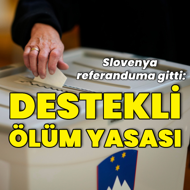Slovenya'da "destekli ölüm yasası" referandumu