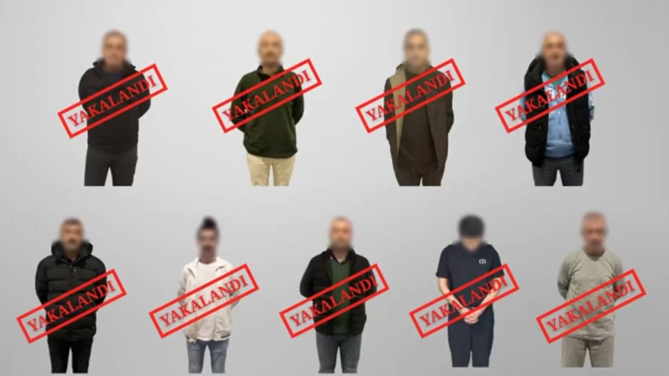 Kırmızı bültenle aranan 7 kişi yakalandı!