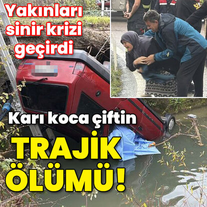 Karı koca çiftin trajik ölümü!