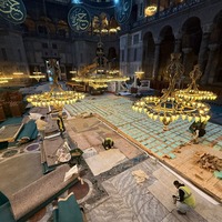 'Ayasofya'ya kamyon sokuldu' tartışmalarıyla ilgili açıklama