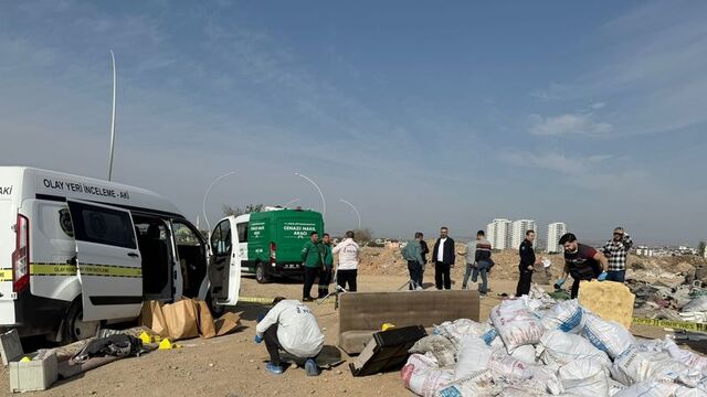 Vahşet! Cesedi tuzlayıp moloz alanına attılar!