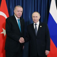 Cumhurbaşkanı Erdoğan, Putin'le görüştü