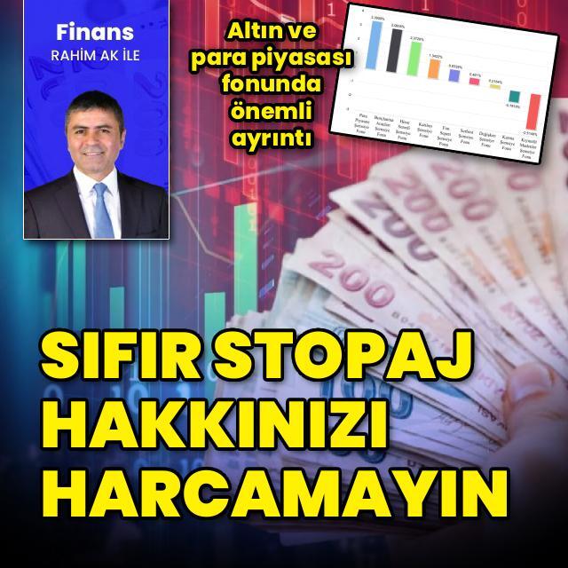 Yatırım fonlarında vergi ayrıntısı