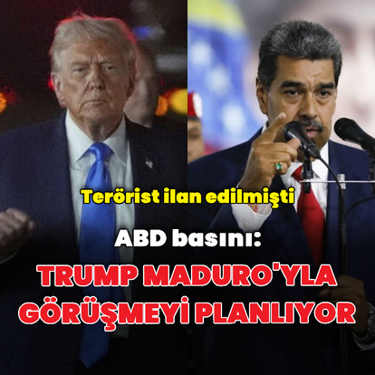 "Trump Maduro'yla görüşmeyi planlıyor"