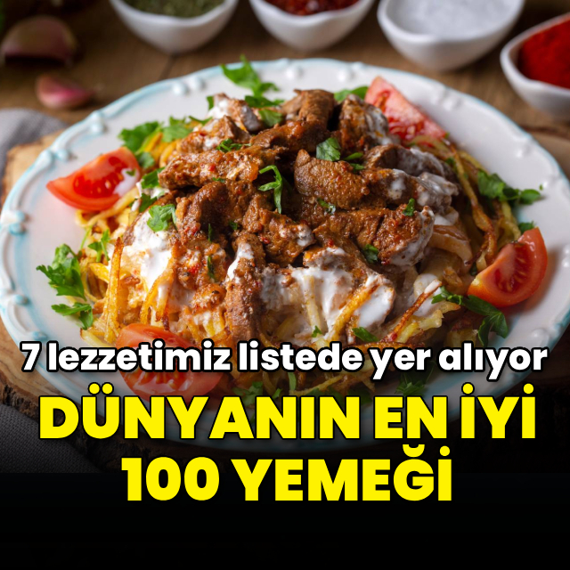 İşte dünyanın en iyi 100 yemeği