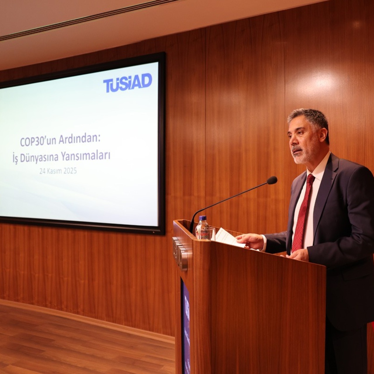 COP30'un iş dünyasına etkileri TÜSİAD etkinliğinde masaya yatırıldı: İş dünyasının geleceğini şekillendirecek kararlar neler olacak?