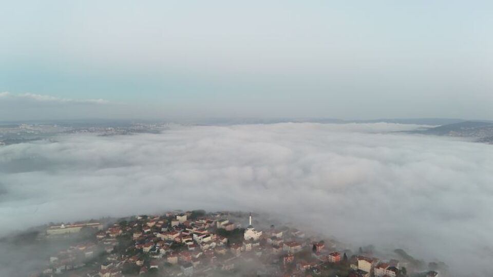 Boğaz'da gemi trafiği askıya alındı