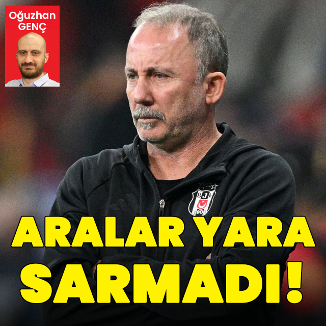 Beşiktaş'ta aralar yara sarmadı!