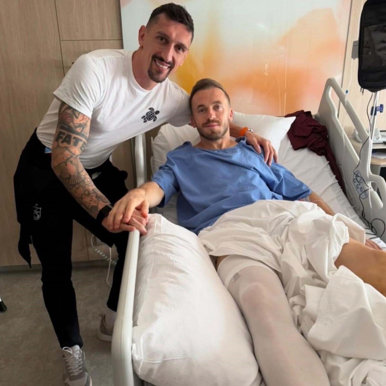 Savic’ten Edin Visca’ya ziyaret!