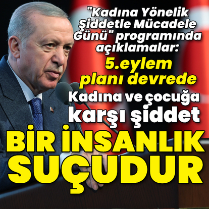 Cumhurbaşkanı Erdoğan'dan açıklamalar