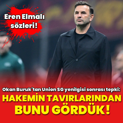 Buruk'tan Union SG yenilgisi sonrası tepki!