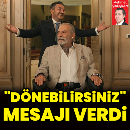 "Dönebilirsiniz" mesajı verdi
