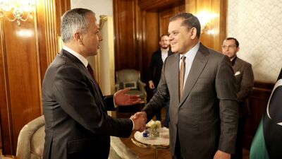 Bakan Yerlikaya'dan Libya'ya ziyaret