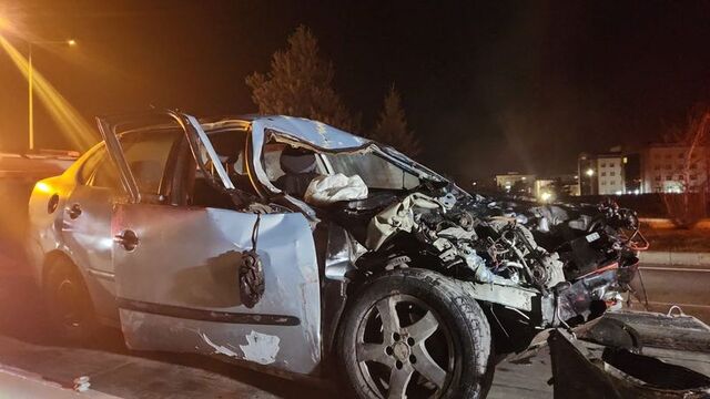 Erzurum'da kaza: 1 ölü, 2 yaralı