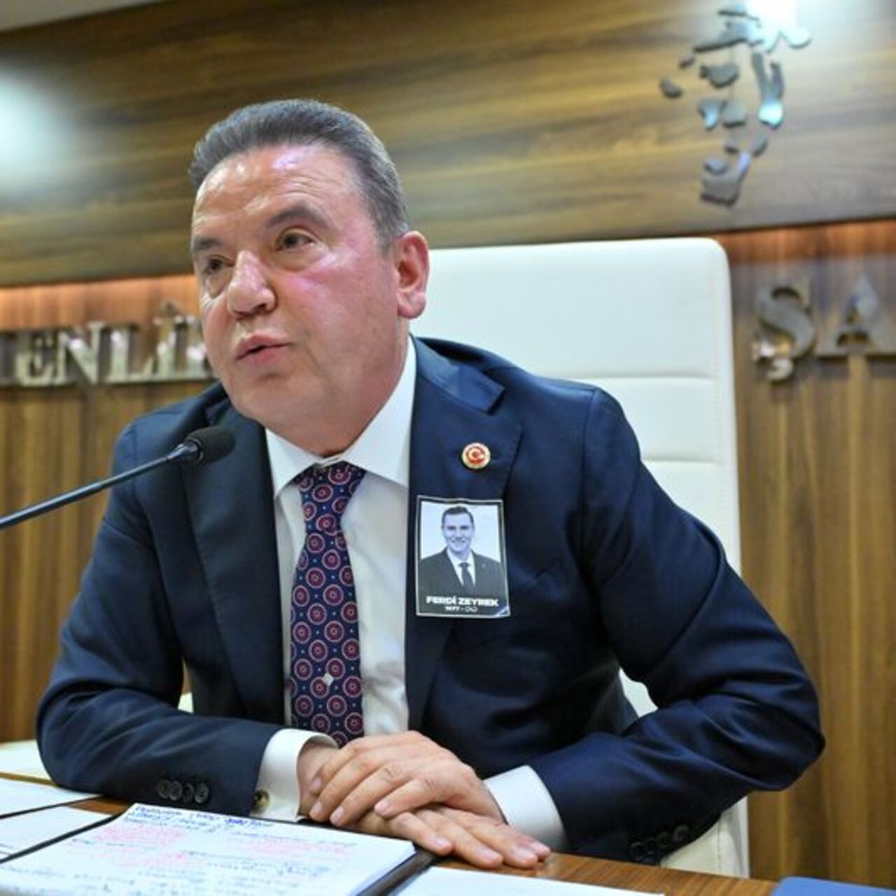 Muhittin Böcek hastanede