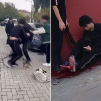 İkisi de 9. sınıf öğrencisi... Lisede kanlı kavga! O anlar kamerada!