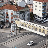 1 metrelik taşınma! Çok konuşulan üst geçidin yeri değiştiriliyor!