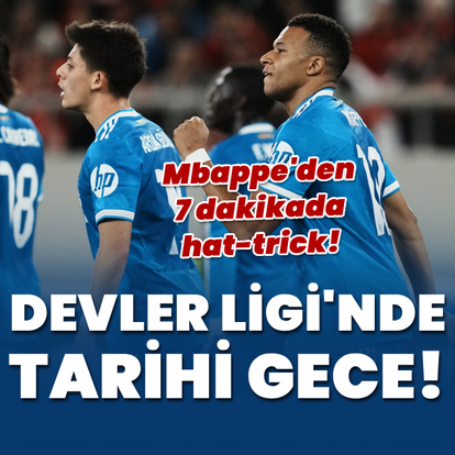 Mbappe gol oldu yağdı, Real Madrid kazandı!