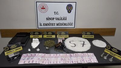 Sinop'ta uyuşturucu operasyonu: 7 tutuklama