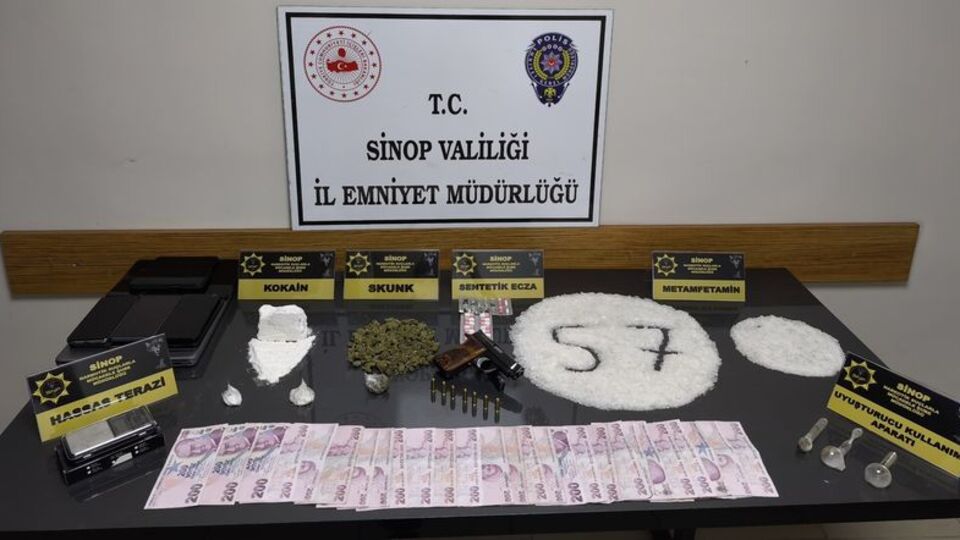 Sinop'ta uyuşturucu operasyonu: 7 tutuklama