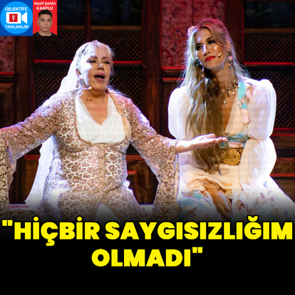 "Hiçbir saygısızlığım olmadı"