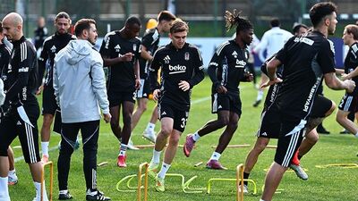 Beşiktaş, Fatih Karagümrük'e hazırlanıyor!