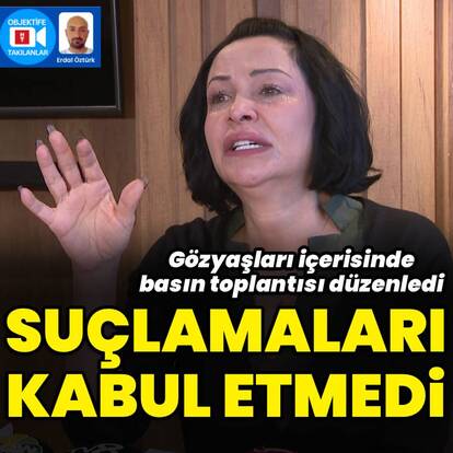 Evrim Akın gözyaşlarına boğuldu