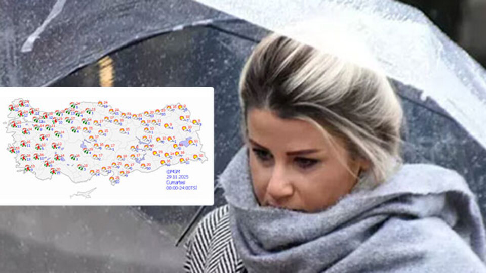 8 kent için kritik uyarı geldi! 4 bölgede sağanak!