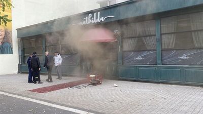 Otelde panik! 152 kişi tahliye edildi