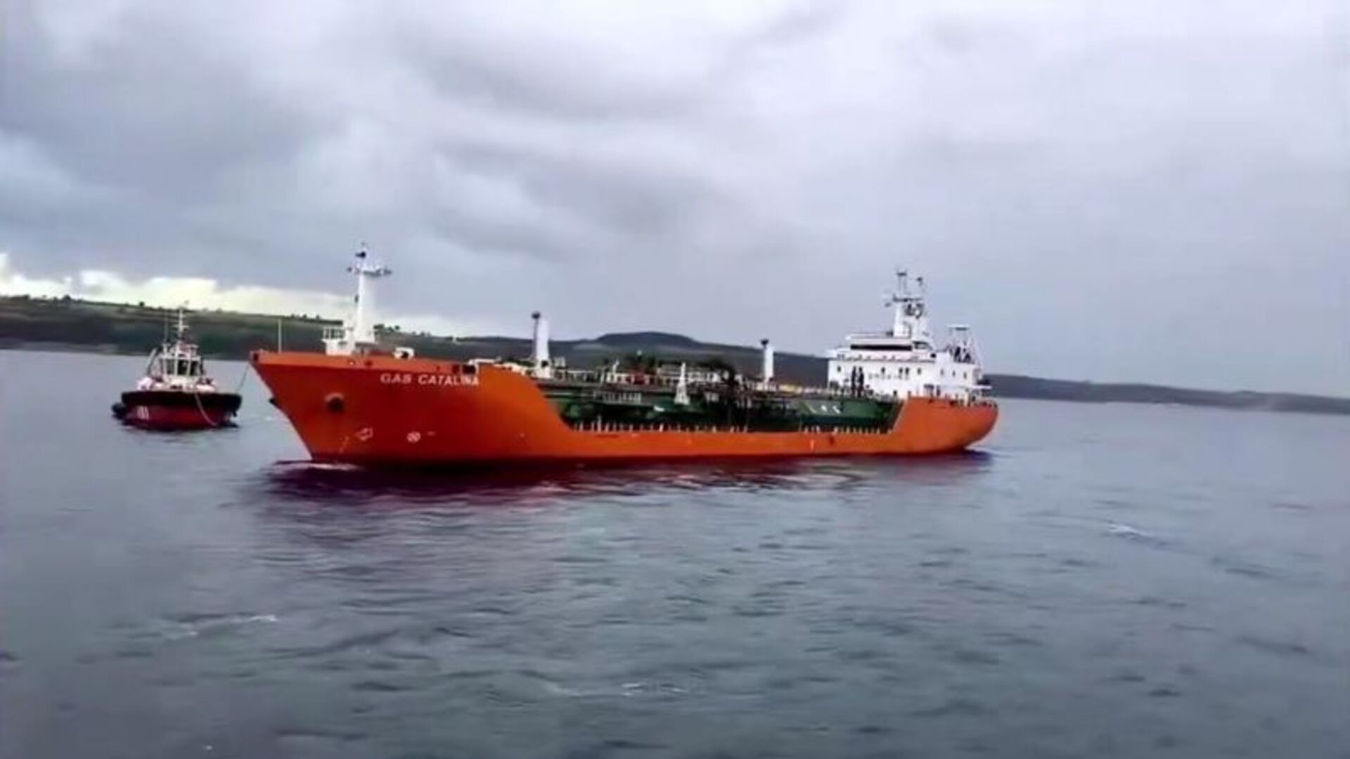 GAS CATALINA Tankeri Çanakkale Boğazı'nda Makine Arızası Yaşadı