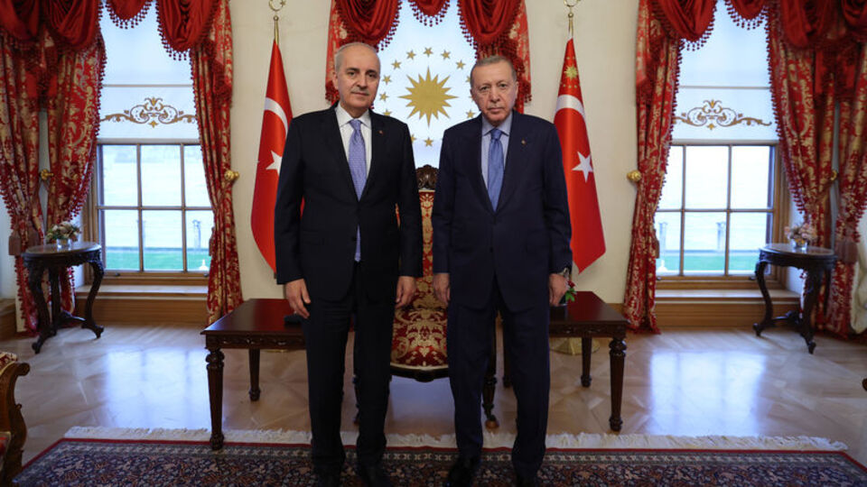 Cumhurbaşkanı Erdoğan, Kurtulmuş'u kabul etti