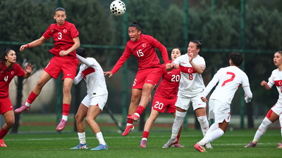 A Milli Kadınlar, U23 ile prova yaptı!