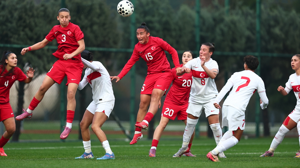 A Milli Kadınlar, U23 ile prova yaptı!