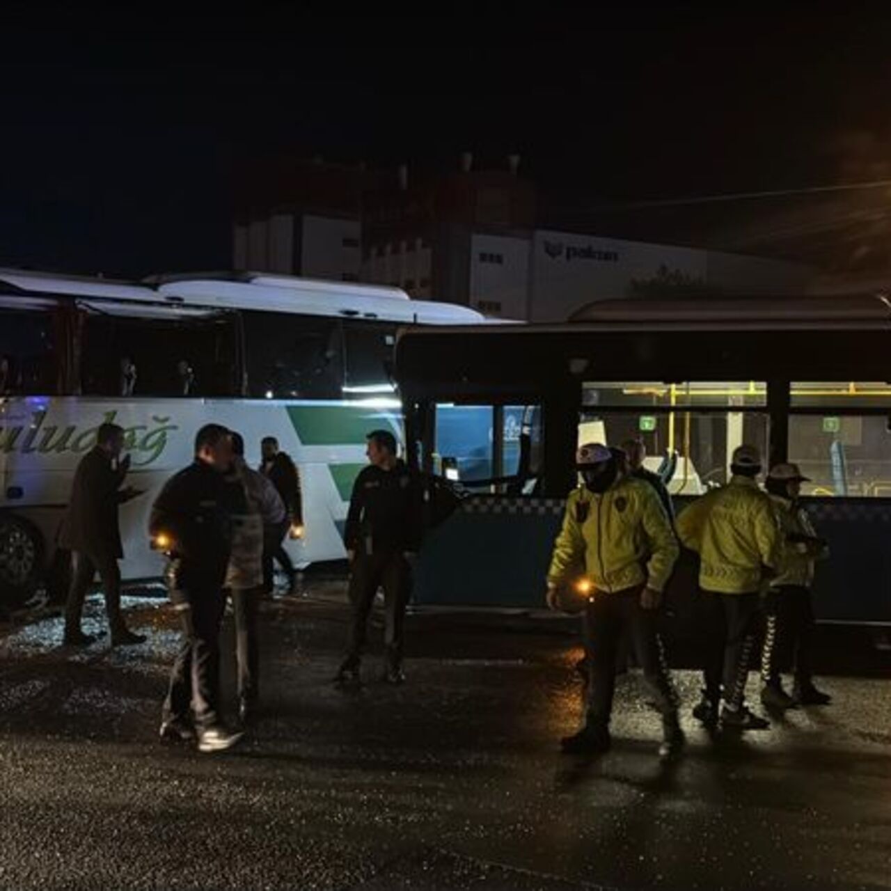 Tekirdağ'da 2 otobüs çarpıştı: 9 yaralı