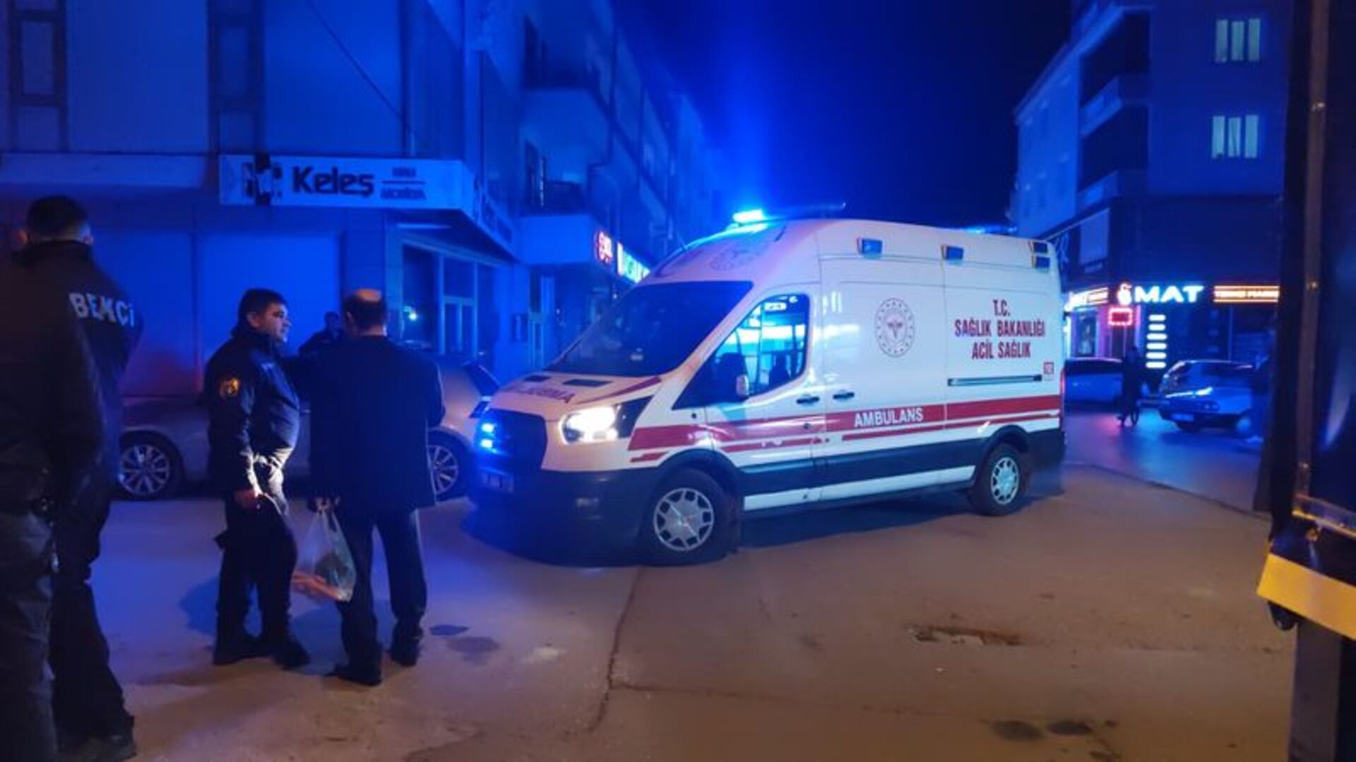 Aksaray’da satırlı kavga: 1 ağır yaralı