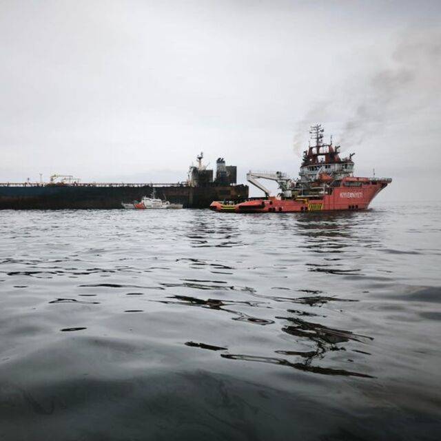 Karadeniz'deki yangın söndürüldü