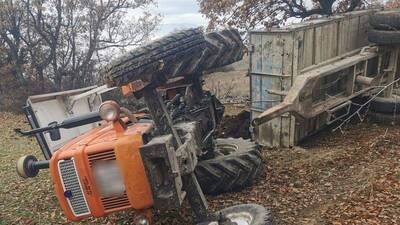 Traktörün altında kalan kadın hayatını kaybetti