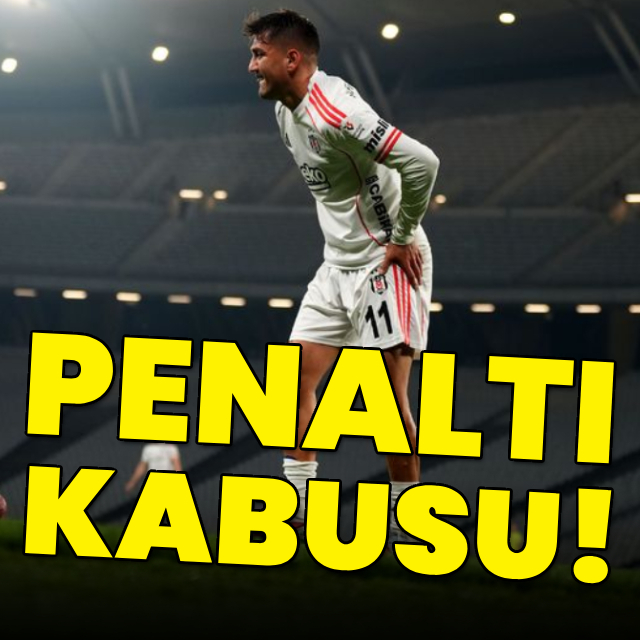 Beşiktaş'ın penaltı kabusu!