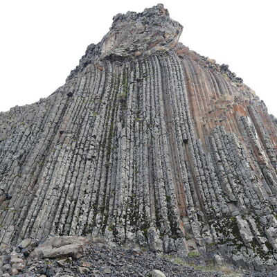 Muş'ta volkanik hareketlerle oluşan doğa harikası