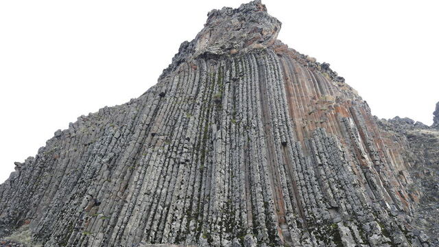 Muş'ta volkanik hareketlerle oluşan doğa harikası