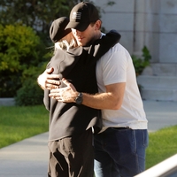 Eski eşler hayırlı bir iş için buluştu